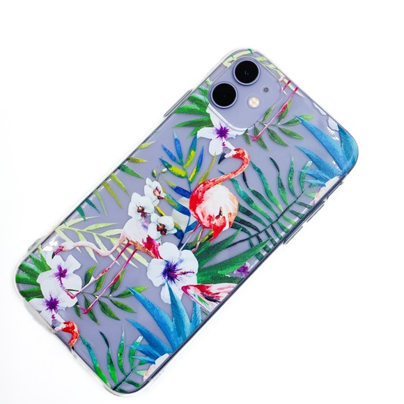 2/$10 iPhone 11 Pro Max Case Flamingo Floral Case - Picture 7 of 9
